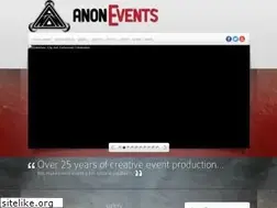 Sites similar to anonevents.com