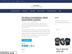 Sites similar to anonhack.in