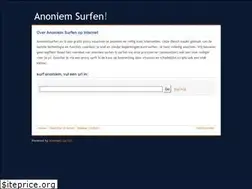 Sites similar to anoniemsurfen.eu