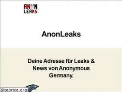Sites similar to anonleaks.net