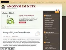 Sites similar to anonym-im-netz.com