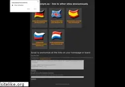 Sites similar to anonym.es