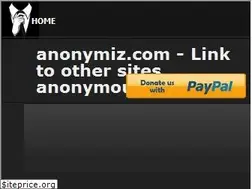 Sites similar to anonymiz.com