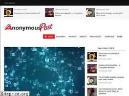 Sites similar to anonymous-post.net