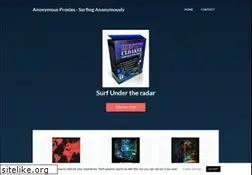 Sites similar to anonymous-proxies.org