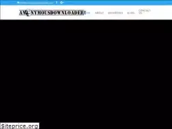 Sites similar to anonymousdownloader.com