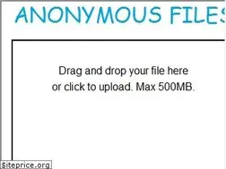Sites similar to anonymousfiles.io