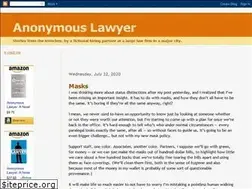 Sites similar to anonymouslawyer.blogspot.com