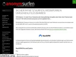 Sites similar to anonymsurfen.eu