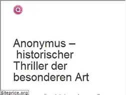 Sites similar to anonymus-film.de