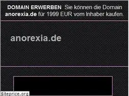 Sites similar to anorexia.de