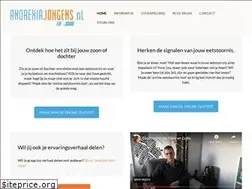 Sites similar to anorexiajongens.nl
