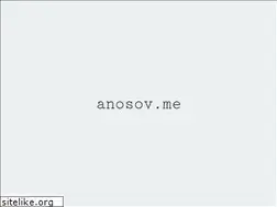 Sites similar to anosov.me