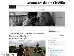 Sites similar to anotacoescinefilo.com
