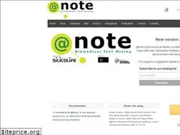 Sites similar to anote-project.org