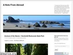 Sites similar to anotefromabroad.com