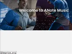 Sites similar to anotemusic.com