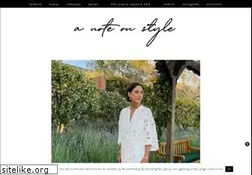 Sites similar to anoteonstyle.com