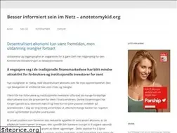 Sites similar to anotetomykid.org