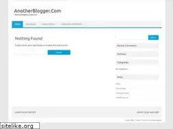 Sites similar to another-blogger.com