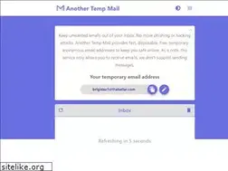 Sites similar to another-temp-mail.com