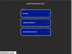 Sites similar to anotherchris.net