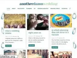 Sites similar to anotherdamnwedding.com