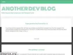 Sites similar to anotherdevblog.com