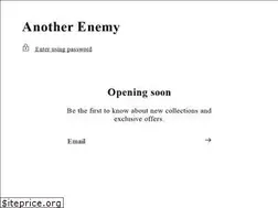 Sites similar to anotherenemy.com