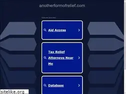 Sites similar to anotherformofrelief.com