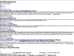Sites similar to anotherpanacea.com