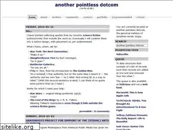 Sites similar to anotherpointless.com