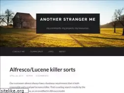 Sites similar to anotherstrangerme.com