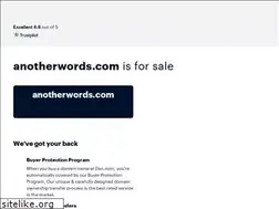 Sites similar to anotherwords.com