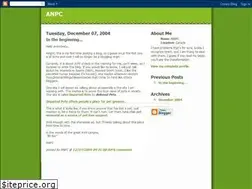 Sites similar to anpc.blogspot.com