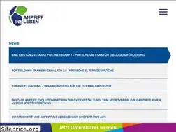 Sites similar to anpfiffinsleben.de