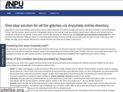 Sites similar to anpuhelp.com