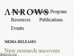 Sites similar to anrows.org.au