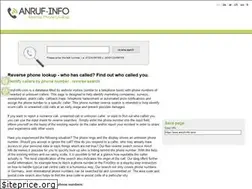 Sites similar to anruf-info.com