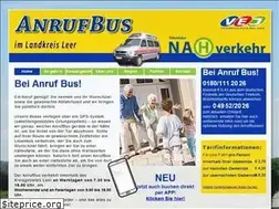 Sites similar to anrufbus-leer.de