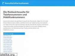 Sites similar to anruferinformationen.com