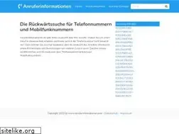 Sites similar to anruferinformationen.de