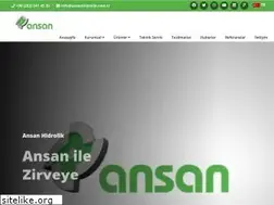 Sites similar to ansanhidrolik.com.tr