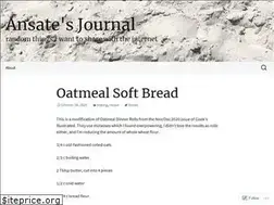 Sites similar to ansatejournal.wordpress.com
