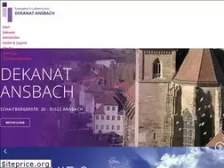 Sites similar to ansbach-evangelisch.de