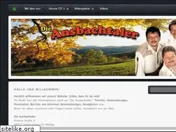 Sites similar to ansbachtaler.com