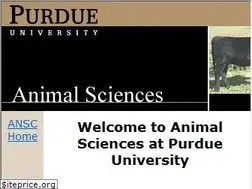 Sites similar to ansc.purdue.edu
