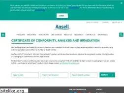 Sites similar to ansellpro.com