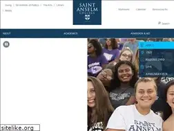 Sites similar to anselm.edu