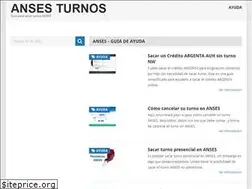 Sites similar to ansesturnos.com